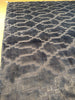 Load image into Gallery viewer, 8 x 10 BLUE Bamboo Silk MODERN RUG #5481