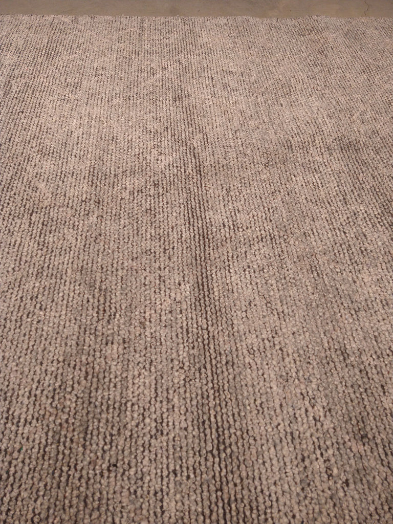 6 x 9 MODERN HANDMADE RUG LIGHT GRAY #5490