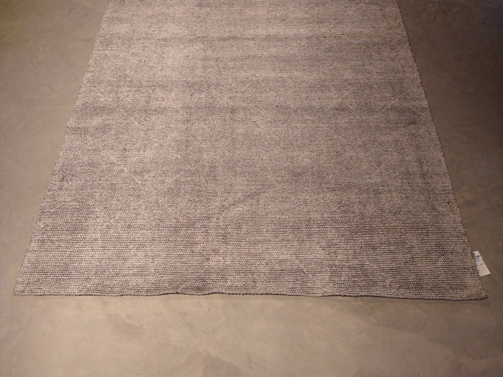 6 x 9 MODERN HANDMADE RUG LIGHT GRAY #5490