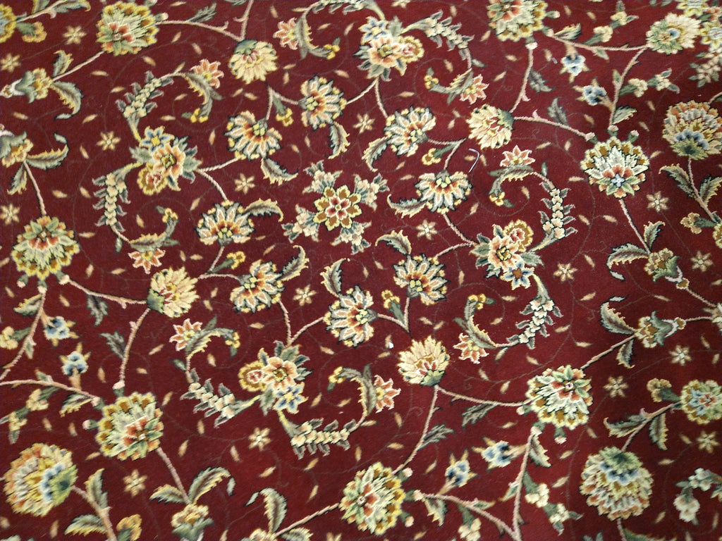 8.2 x 8.1 ROUND Wool and Silk high Quality Hand-knotted Rug #PIX-16646