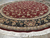 Load image into Gallery viewer, 8.2 x 8.1 ROUND Wool and Silk high Quality Hand-knotted Rug #PIX-16646