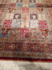 Load image into Gallery viewer, 3&#39; x 5&#39; Turkish Baktiar Garden Silk rug   #F-5563