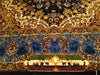 Load image into Gallery viewer, 8&#39; feet Turkish Silk Runner Dark Black Blue  #F-5564