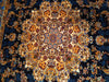 Load image into Gallery viewer, 8&#39; feet Turkish Silk Runner Dark Black Blue  #F-5564