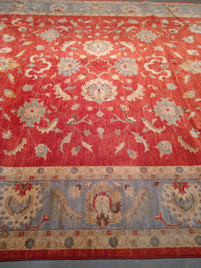 9.1 x 12.0 Lovely Quality Ziglar Chobi Peshawar Rug #PIX-15128