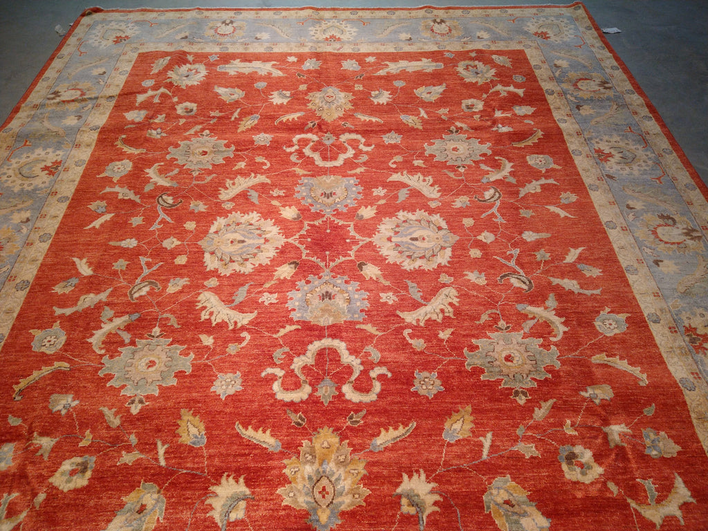 9.1 x 12.0 Lovely Quality Ziglar Chobi Peshawar Rug #PIX-15128