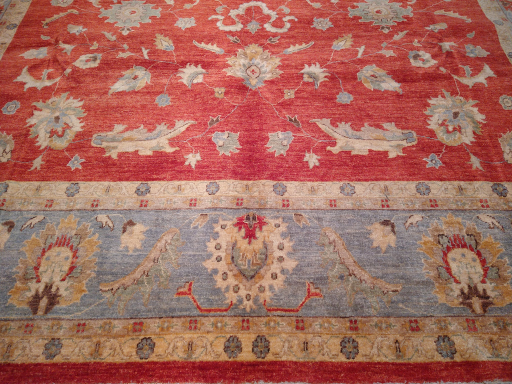 9.1 x 12.0 Lovely Quality Ziglar Chobi Peshawar Rug #PIX-15128