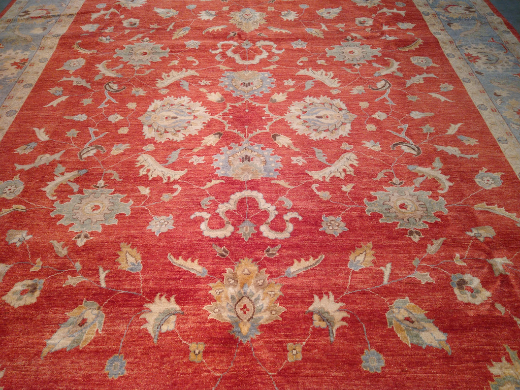 9.1 x 12.0 Lovely Quality Ziglar Chobi Peshawar Rug #PIX-15128