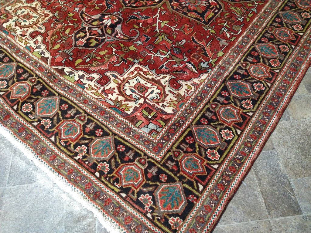 8.2 x 11.6 Authentic Quality Persian Heriz Rug #F-5624