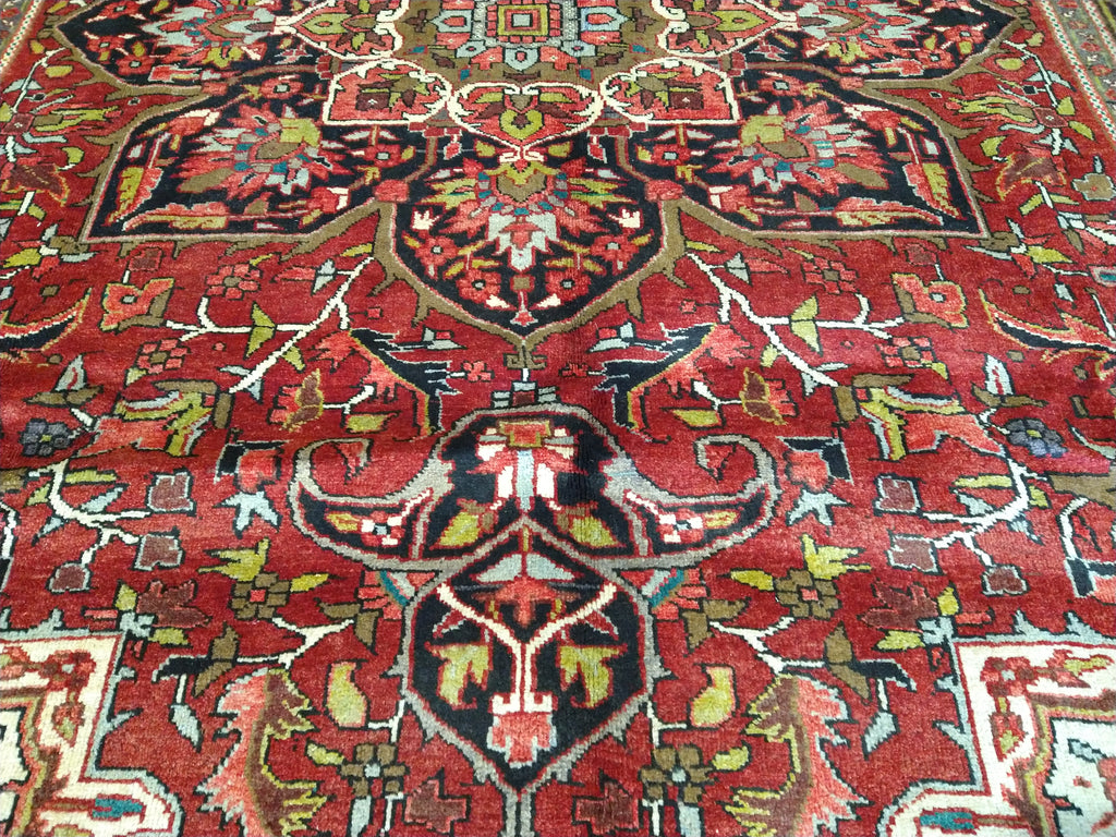 8.2 x 11.6 Authentic Quality Persian Heriz Rug #F-5624
