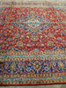 Load image into Gallery viewer, 9.6 x 13.10 Persian Red Blue Traditional Kashan Rug Semi-Antique #F-5625