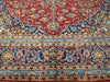 Load image into Gallery viewer, 9.6 x 13.10 Persian Red Blue Traditional Kashan Rug Semi-Antique #F-5625