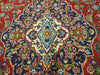 Load image into Gallery viewer, 9.6 x 13.10 Persian Red Blue Traditional Kashan Rug Semi-Antique #F-5625