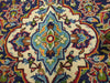 Load image into Gallery viewer, 9.6 x 13.10 Persian Red Blue Traditional Kashan Rug Semi-Antique #F-5625