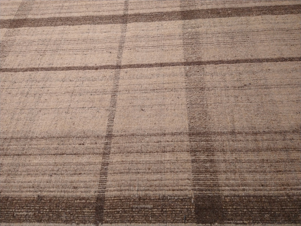 5.6 x 8 Natural Handmade Flat weave Kilim double sided handmade #F-5653