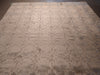 Load image into Gallery viewer, 7.11 x 10.3 GRAY CONTEMPORARY Bamboo Silk Handmade in India #F-5655
