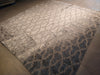 Load image into Gallery viewer, 8.3 x 9.11 BAMBOO SILK GRAY MODERN CARPET Handmade India area Rug #F-5663