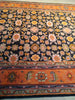 Load image into Gallery viewer, 7.10 x 10 BLACK CORAL HANDMADE WOOL RUG #F-5676