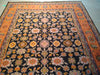 Load image into Gallery viewer, 7.10 x 10 BLACK CORAL HANDMADE WOOL RUG #F-5676