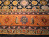 Load image into Gallery viewer, 7.10 x 10 BLACK CORAL HANDMADE WOOL RUG #F-5676