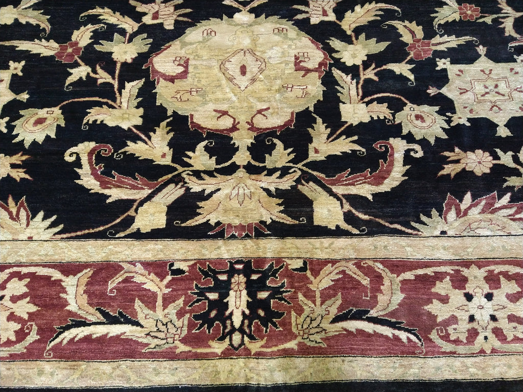 13.1 x 17.10 Peshawar Quality Wool Rug #PIX-378