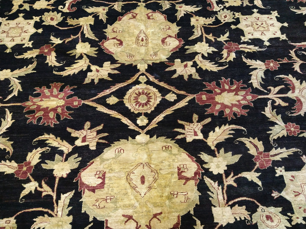 13.1 x 17.10 Peshawar Quality Wool Rug #PIX-378