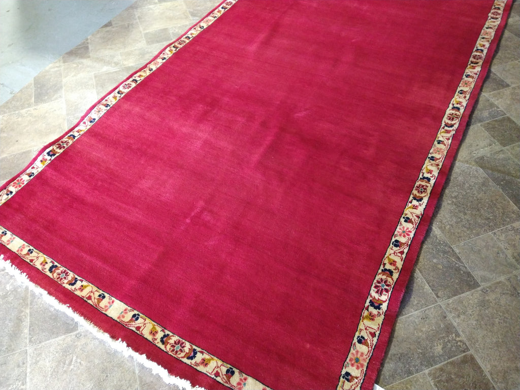 4.9 x 12.10 Persian Red Runner Transitional Formal Rug #F-5690