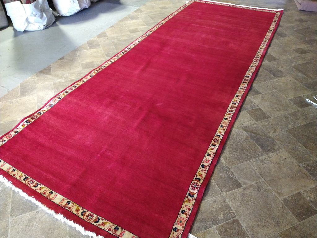 4.9 x 12.10 Persian Red Runner Transitional Formal Rug #F-5690
