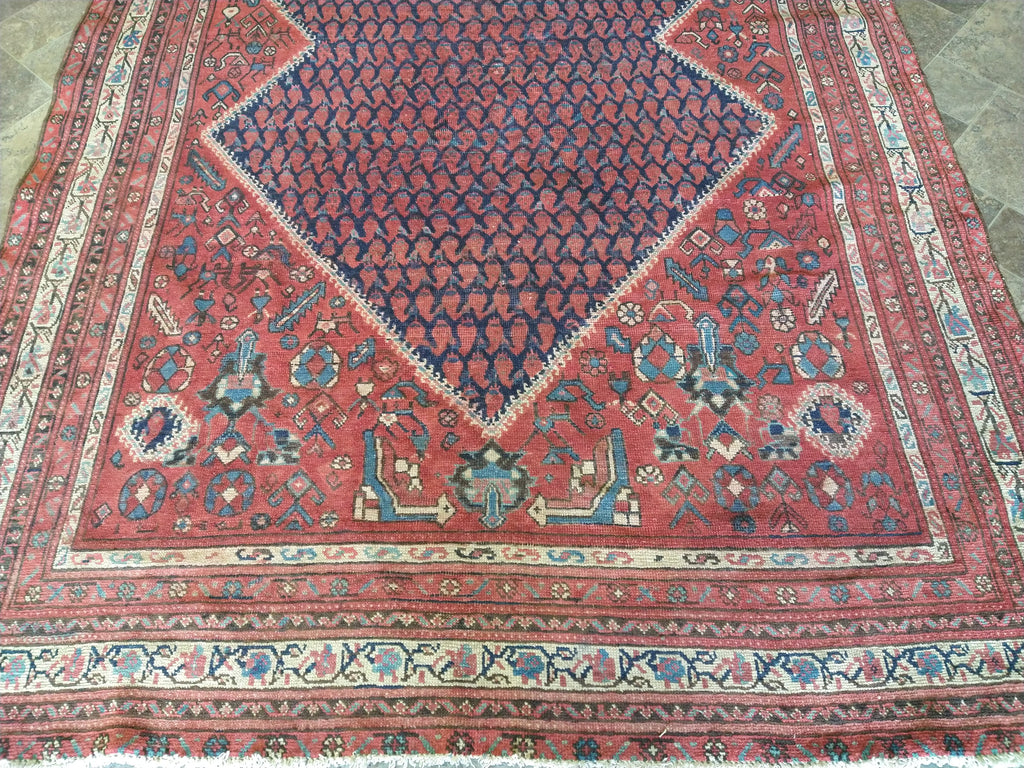 5 x 13 Antique Persian Gallery Wide Runner #F-5691