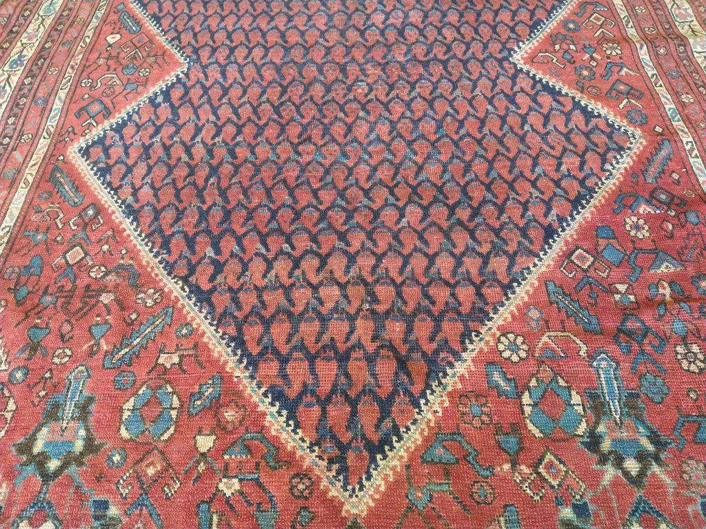 5 x 13 Antique Persian Gallery Wide Runner #F-5691
