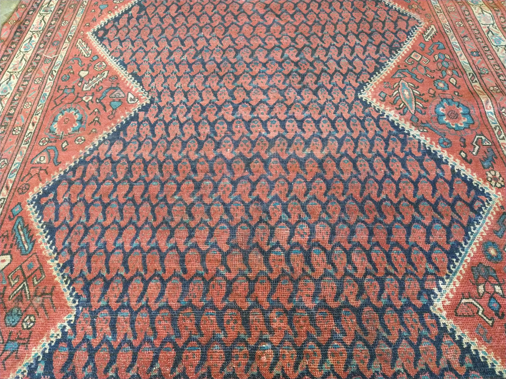 5 x 13 Antique Persian Gallery Wide Runner #F-5691