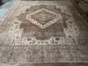 Load image into Gallery viewer, 9.6 x 12.0 Brown Vintage Handmade Rug #F-5756