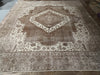 Load image into Gallery viewer, 9.6 x 12.0 Brown Vintage Handmade Rug #F-5756