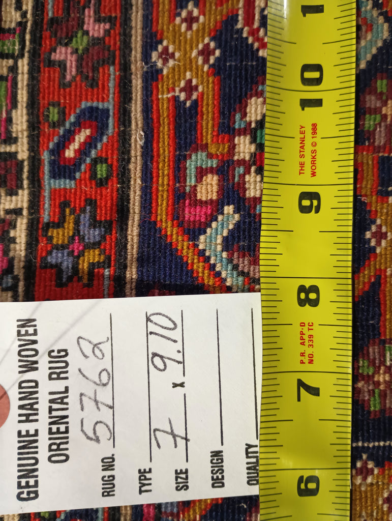 7 x 9.10 BIJAR RUG DAMAGED #F-5762