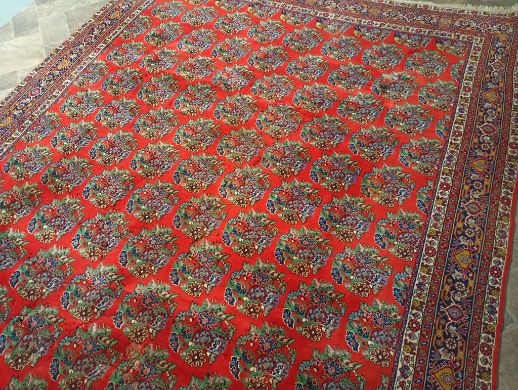 7 x 9.10 BIJAR RUG DAMAGED #F-5762