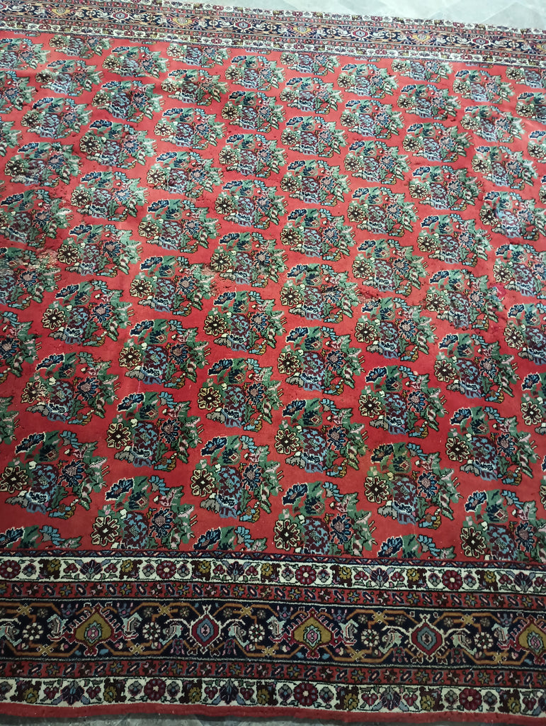 7 x 9.10 BIJAR RUG DAMAGED #F-5762