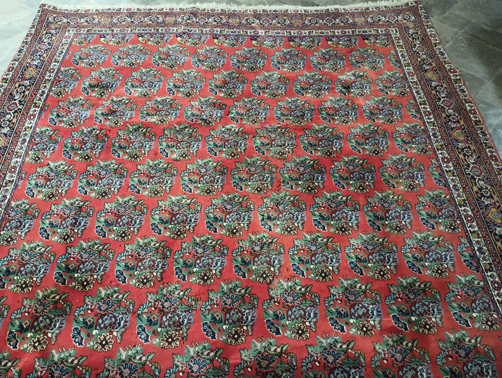 7 x 9.10 BIJAR RUG DAMAGED #F-5762