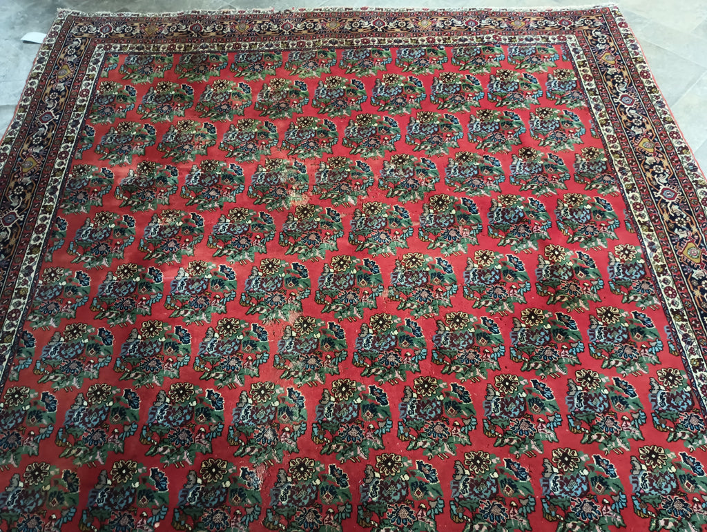 7 x 9.10 BIJAR RUG DAMAGED #F-5762