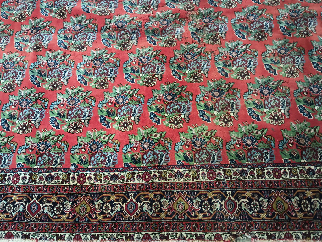 7 x 9.10 BIJAR RUG DAMAGED #F-5762