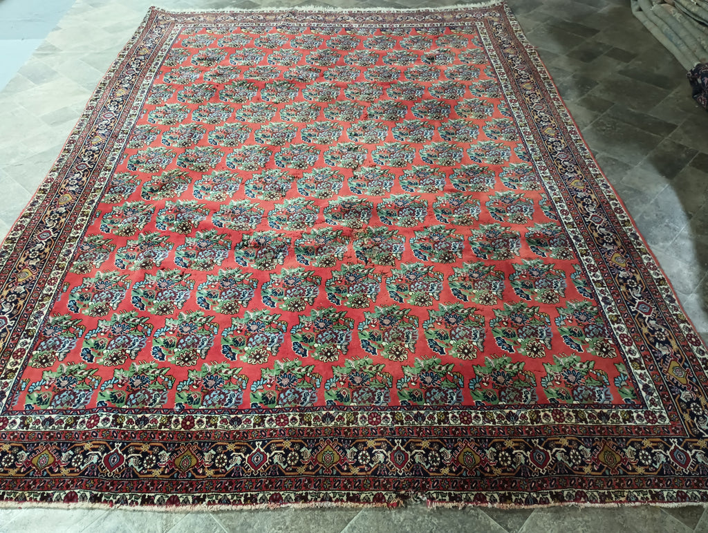 7 x 9.10 BIJAR RUG DAMAGED #F-5762