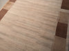 Load image into Gallery viewer, 5.8 x 8.10 Plain Color Beige Brown Modern Handmade Rug #F-5776