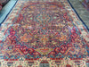 Load image into Gallery viewer, 9.5 x 13 Persian Kshamar Rug Pre ownedBlue, Multi #F-5802
