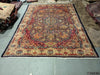 Load image into Gallery viewer, 9.5 x 13 Persian Kshamar Rug Pre ownedBlue, Multi #F-5802