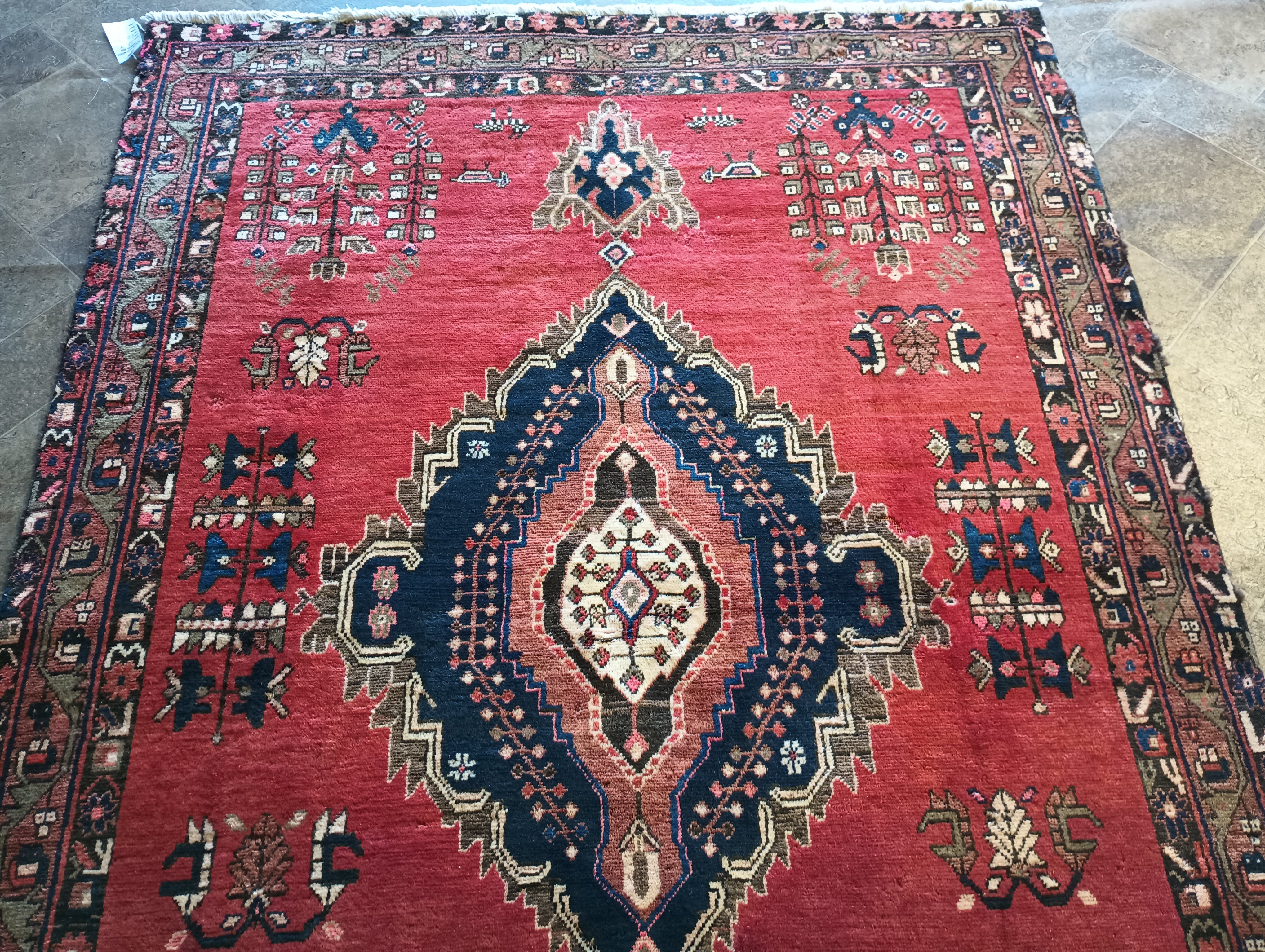 Tribal Persian Mini Rug No. r5344 - J&D Oriental Rugs Co