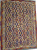 Load image into Gallery viewer, Multi-Color-Ivory-Kilim-Rug.jpg