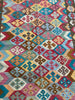 Load image into Gallery viewer, 5 x 8 Multi-Color Light Brown Kilim Rug K-91
