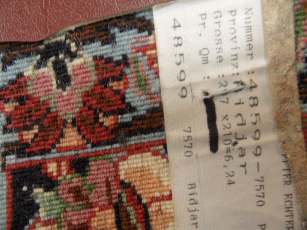 8.2 x 8.3 Brown Persian Bijar Rug #LA-368