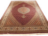 Load image into Gallery viewer, 6.7 x 10.3 Red Persian Tabriz Mahi Rug 10636