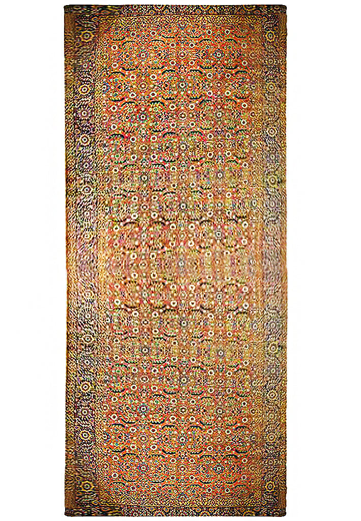 8' x 23' ANTIQUE Persian SOLTANABAD MAHAL Long Runner Rug 1900's 11823