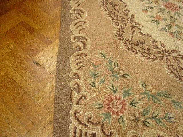 8.4 x 11.8 Flat-Weave Aubusson Rug #PIX-1191